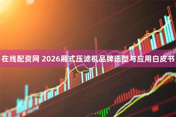 在线配资网 2026厢式压滤机品牌选型与应用白皮书